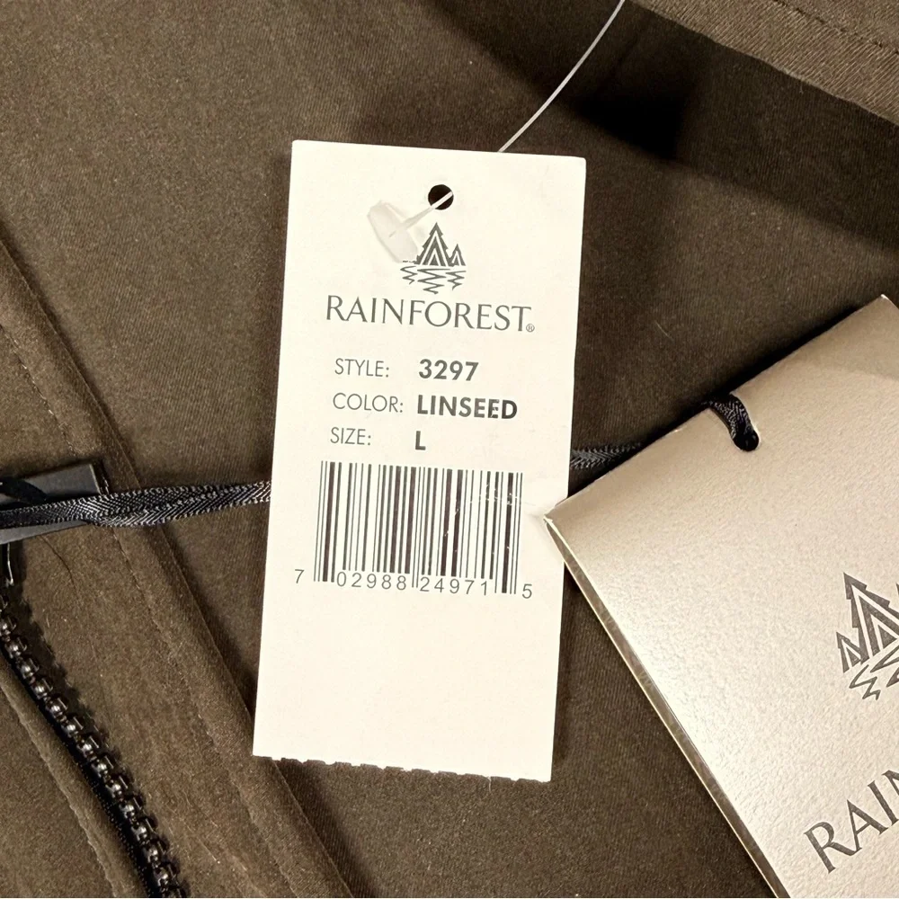 RAINFOREST | Men's  Brown Removable Liner Down Feather Jacket 2 in 1